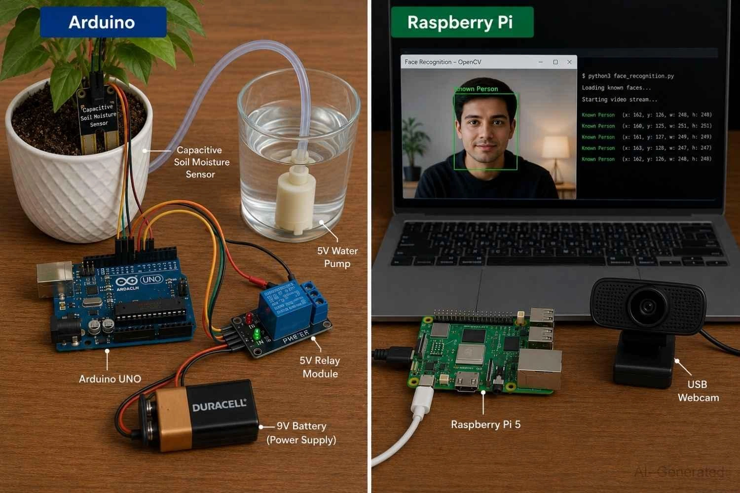 an arduino based auto watering system
