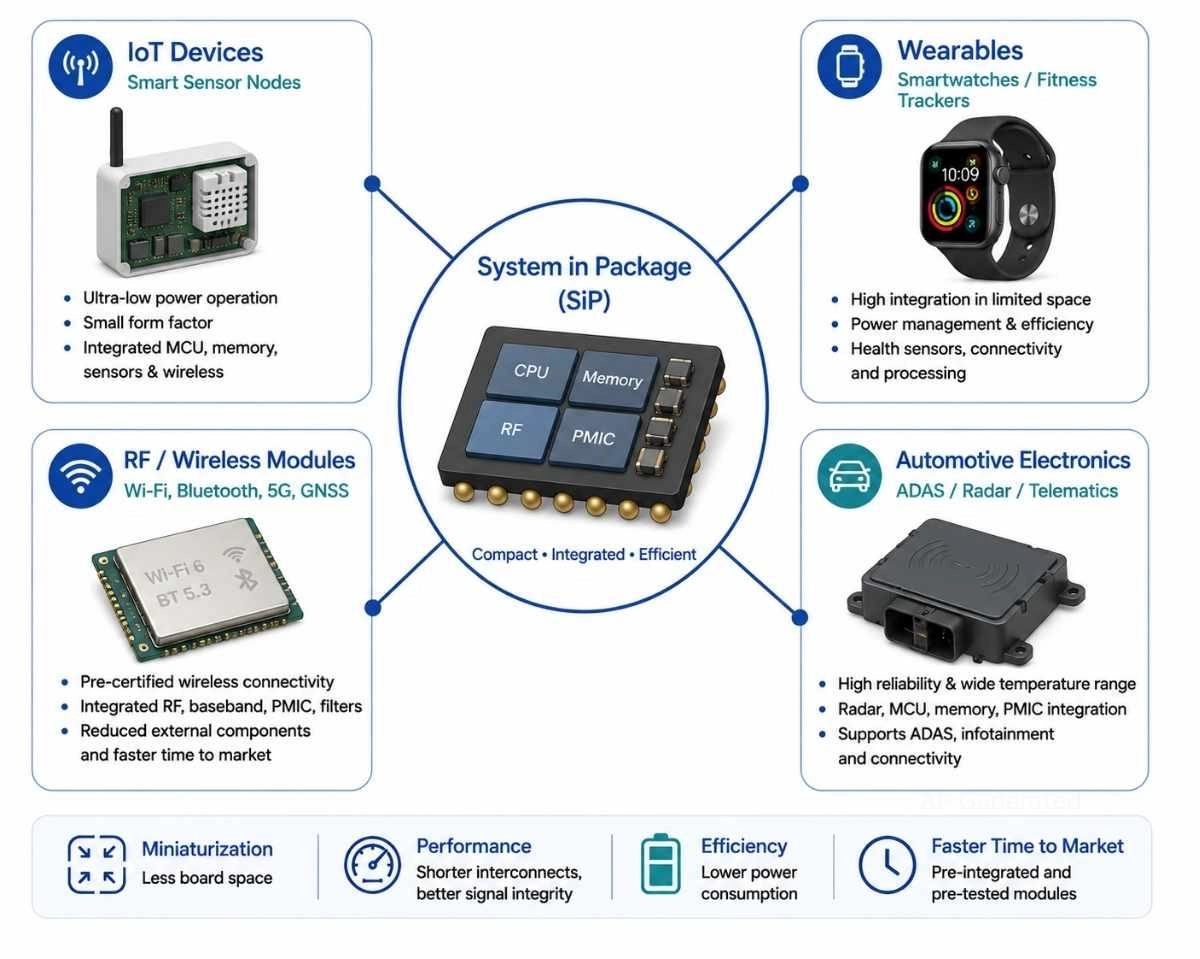 applications of system in package