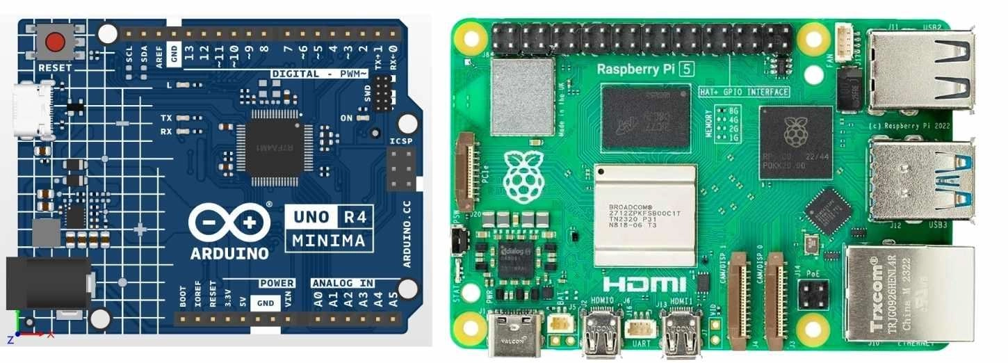 arduino uno r4 and raspberry pi 5