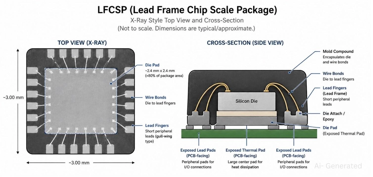 leadframe chip scale package