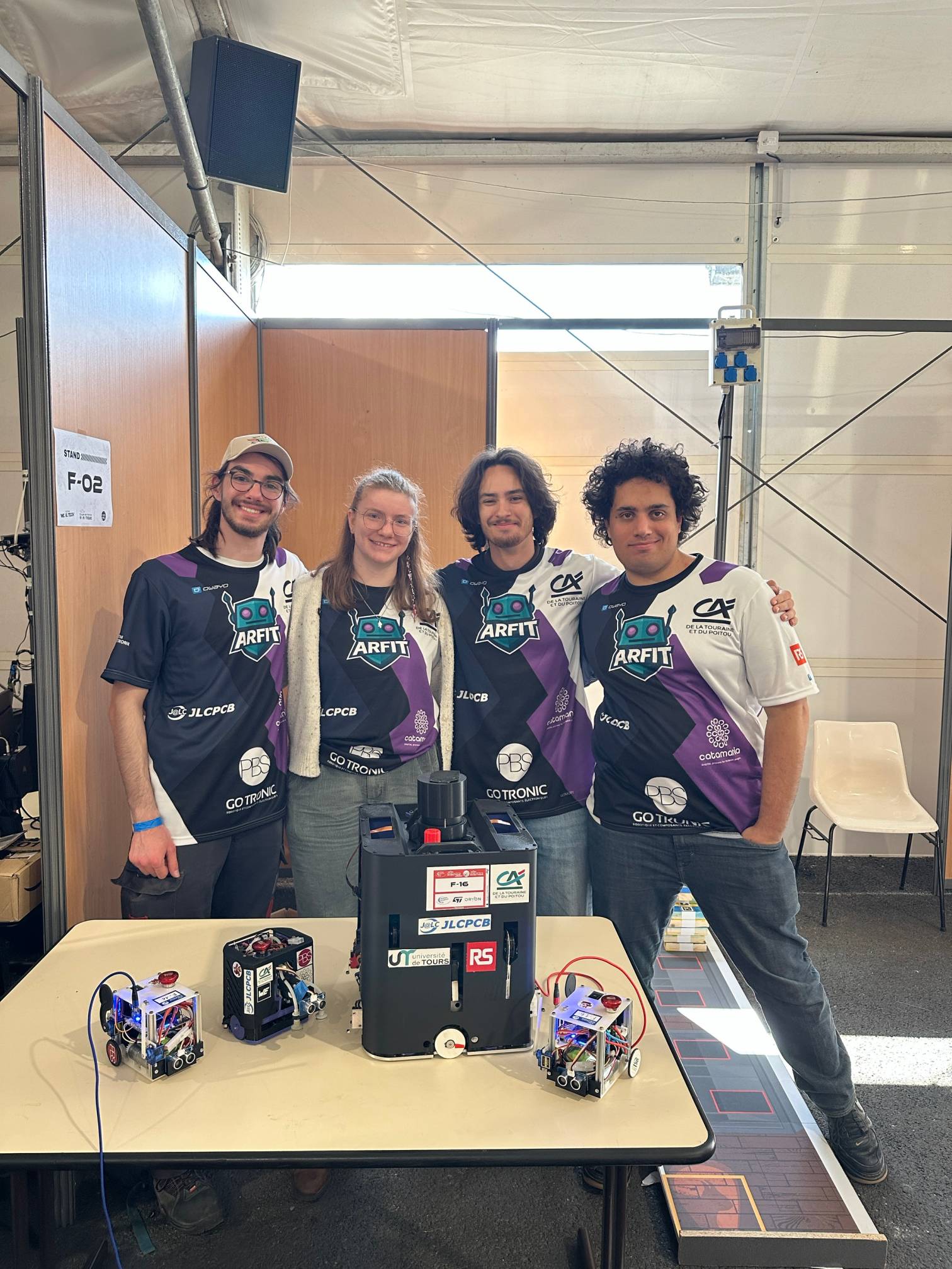 arfit, robotique, coupe de france de robotique, cdfr, jlcpcb