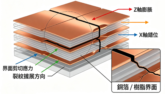 Copper_Resin_Interface_Stress