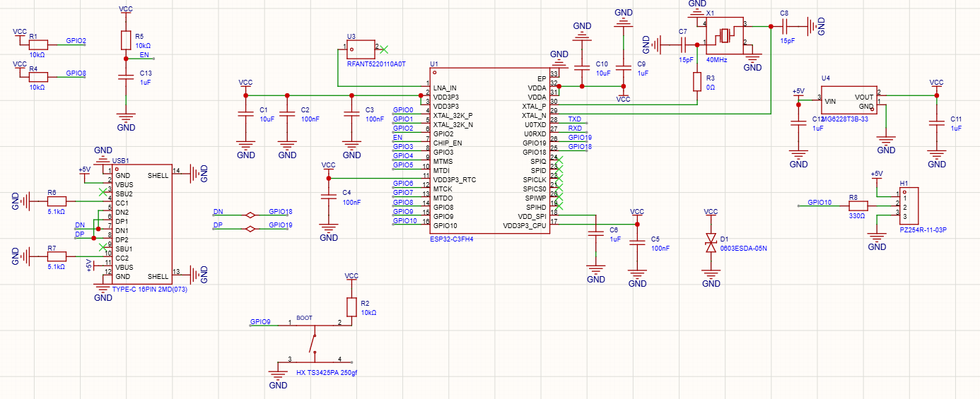 ESP32C3_WS2812_Controller_Schematic