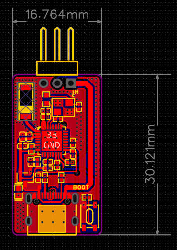 ESP32C3_WS2812_PCB_Layout