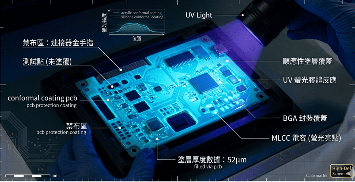 PCB_Conformal_Coating_UV_Inspection