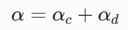 alpha components equation