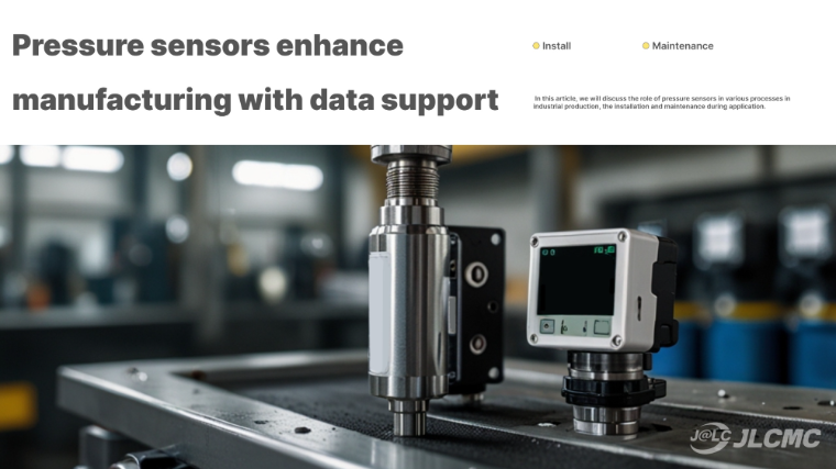 Pressure sensors enhance manufacturing with data support