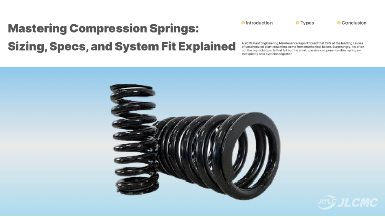 Compression Springs Explained: Sizes, Specs & Selection