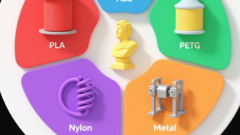 A Practical Guide to Choosing the Right 3D Printing Material by Application