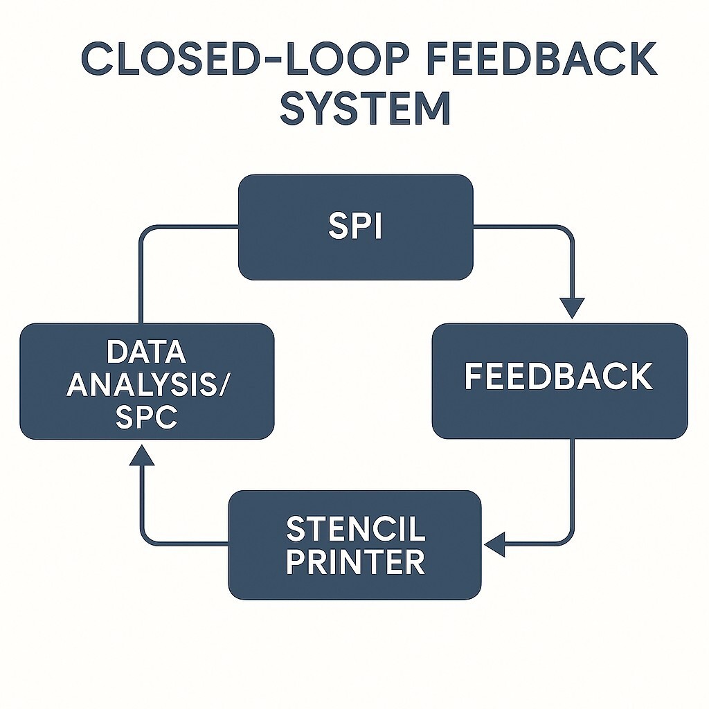Closed-Loop SPI–Printer Feedback System