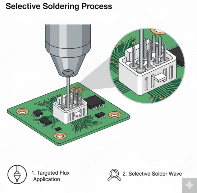 Selective Soldering Process
