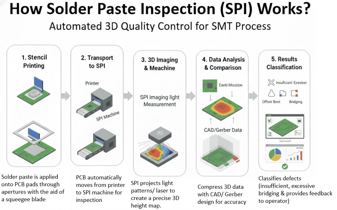 Solder Paste Inspection Working Principle