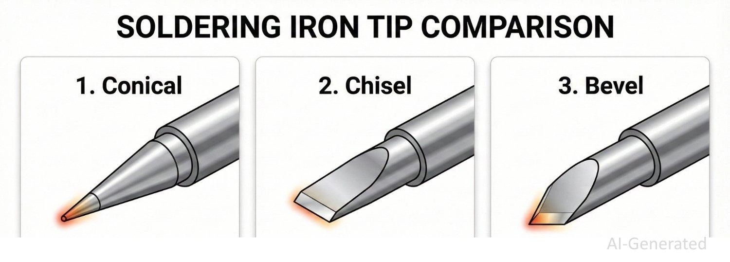 soldering iron tip shapes