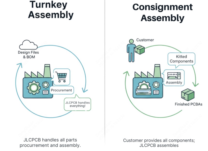 Turnkey vs Consignment PCB Assembly