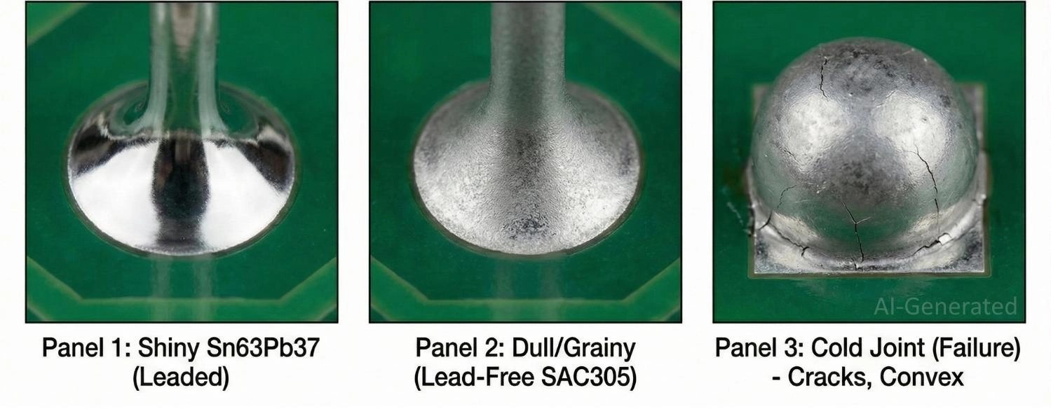 Visual solder joints inspection guide