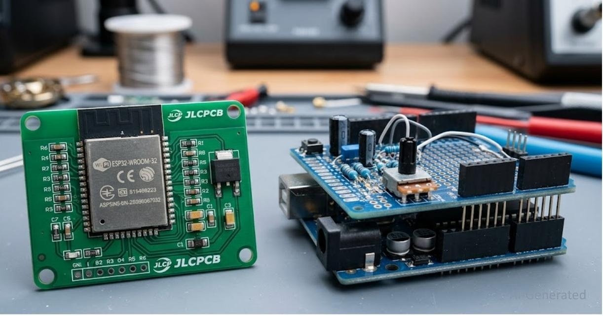 a bare esp32 wroom 32 module