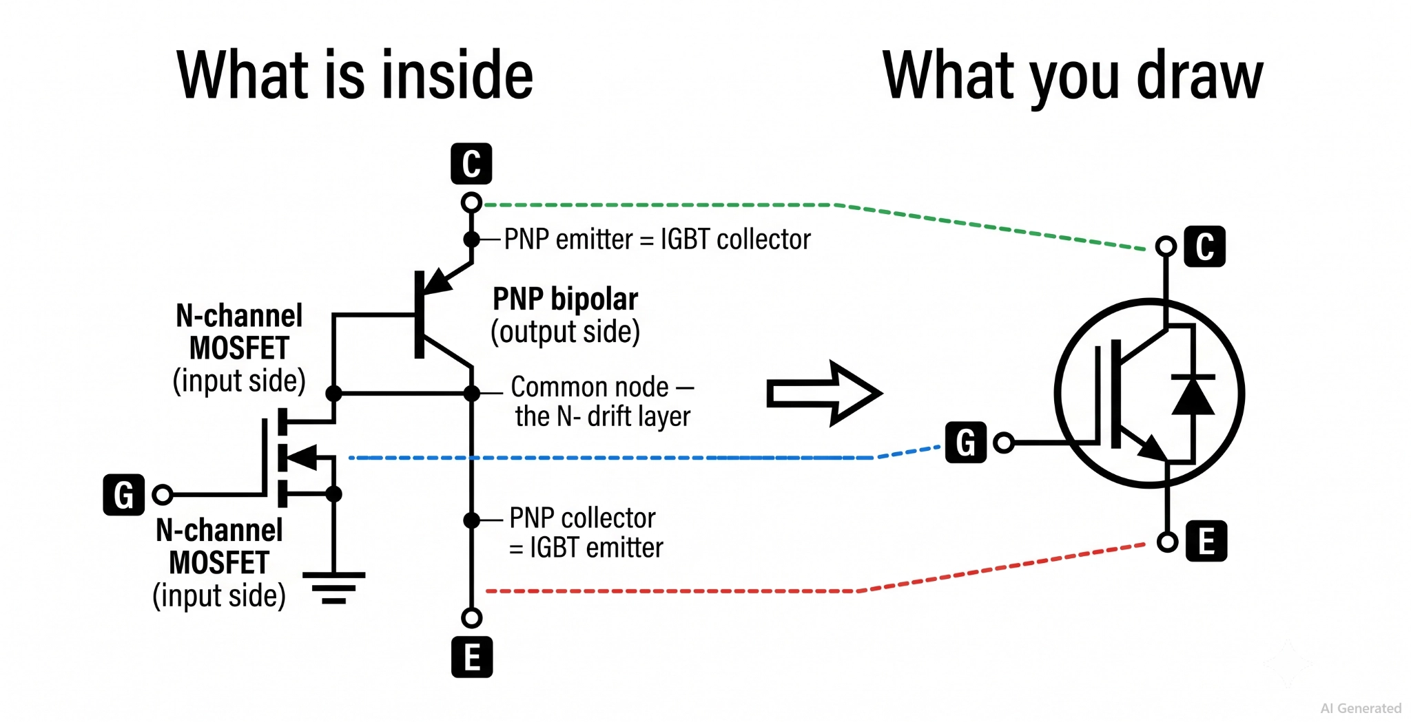 an n channel mosfet driving a pnp transistor