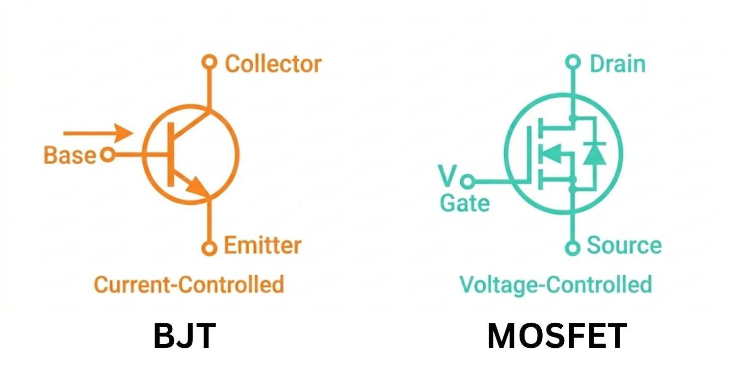 bjt vs mosfet