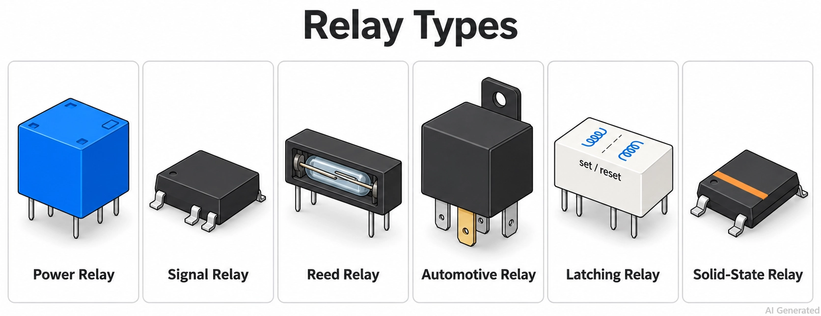 common relay types