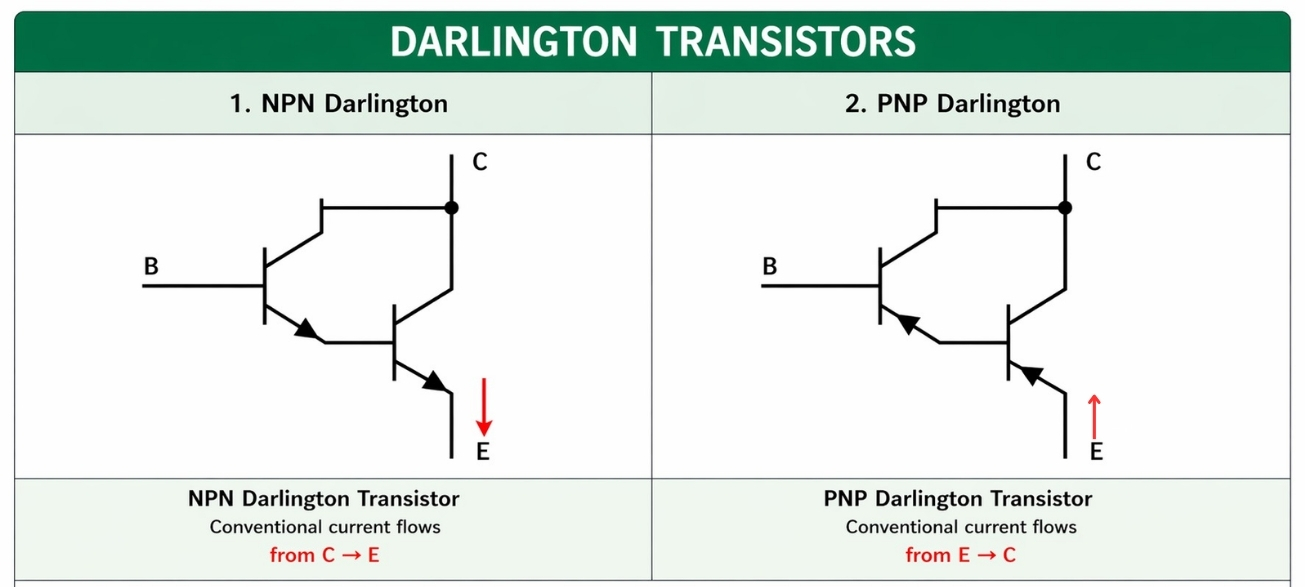 darlington transistor symbol