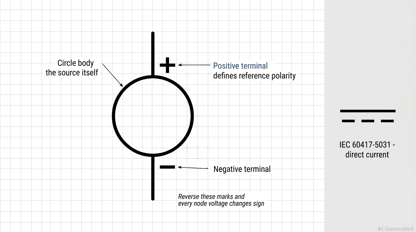 dc power supply symbol