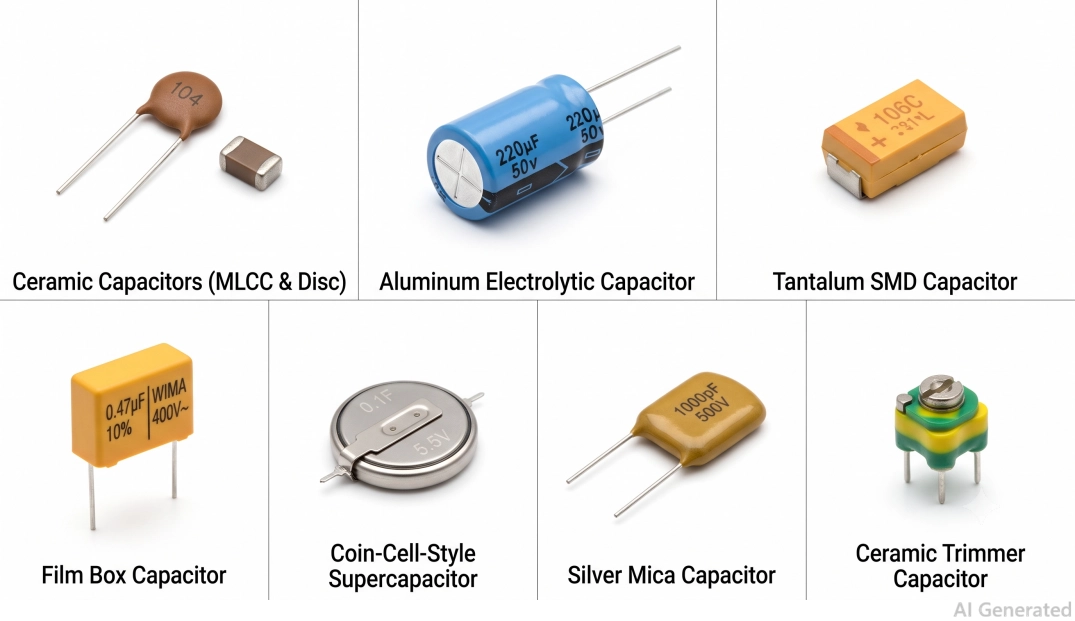 different types of capacitors