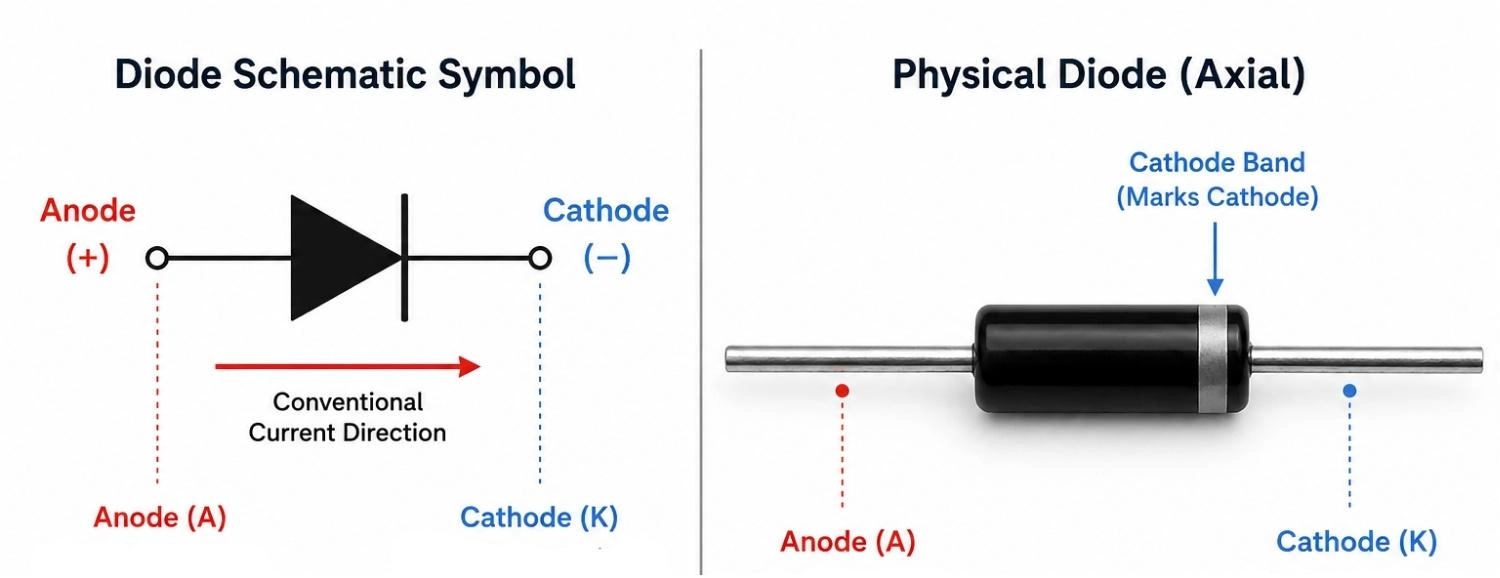 diode schematic symbol
