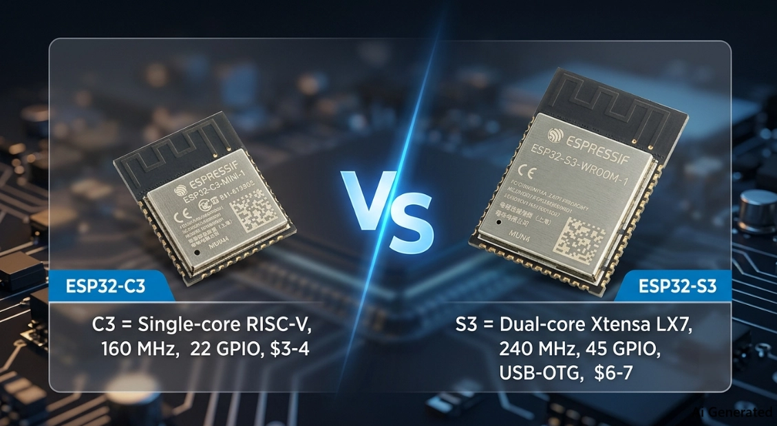 esp32 c3 and esp32 s3 boards