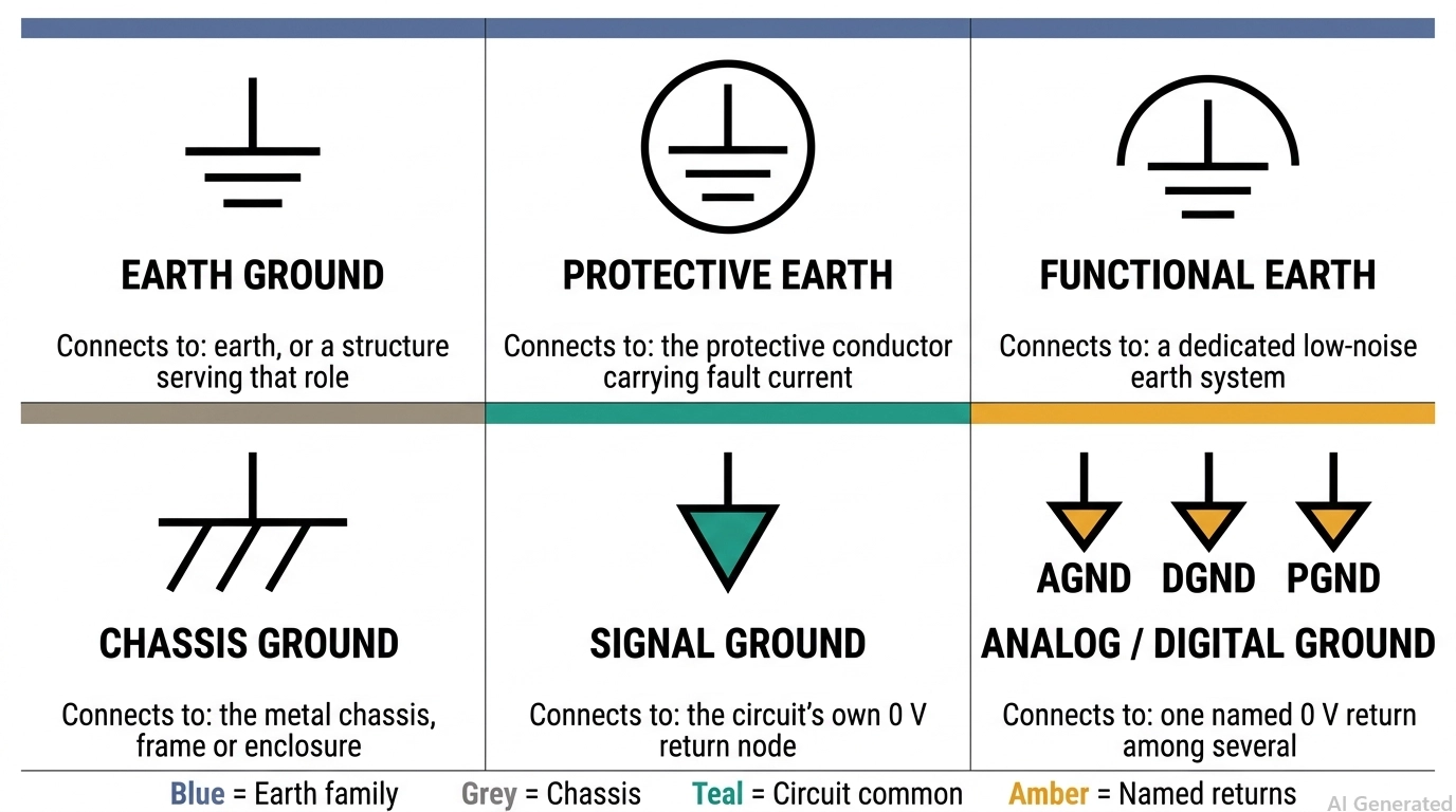 ground symbol chart