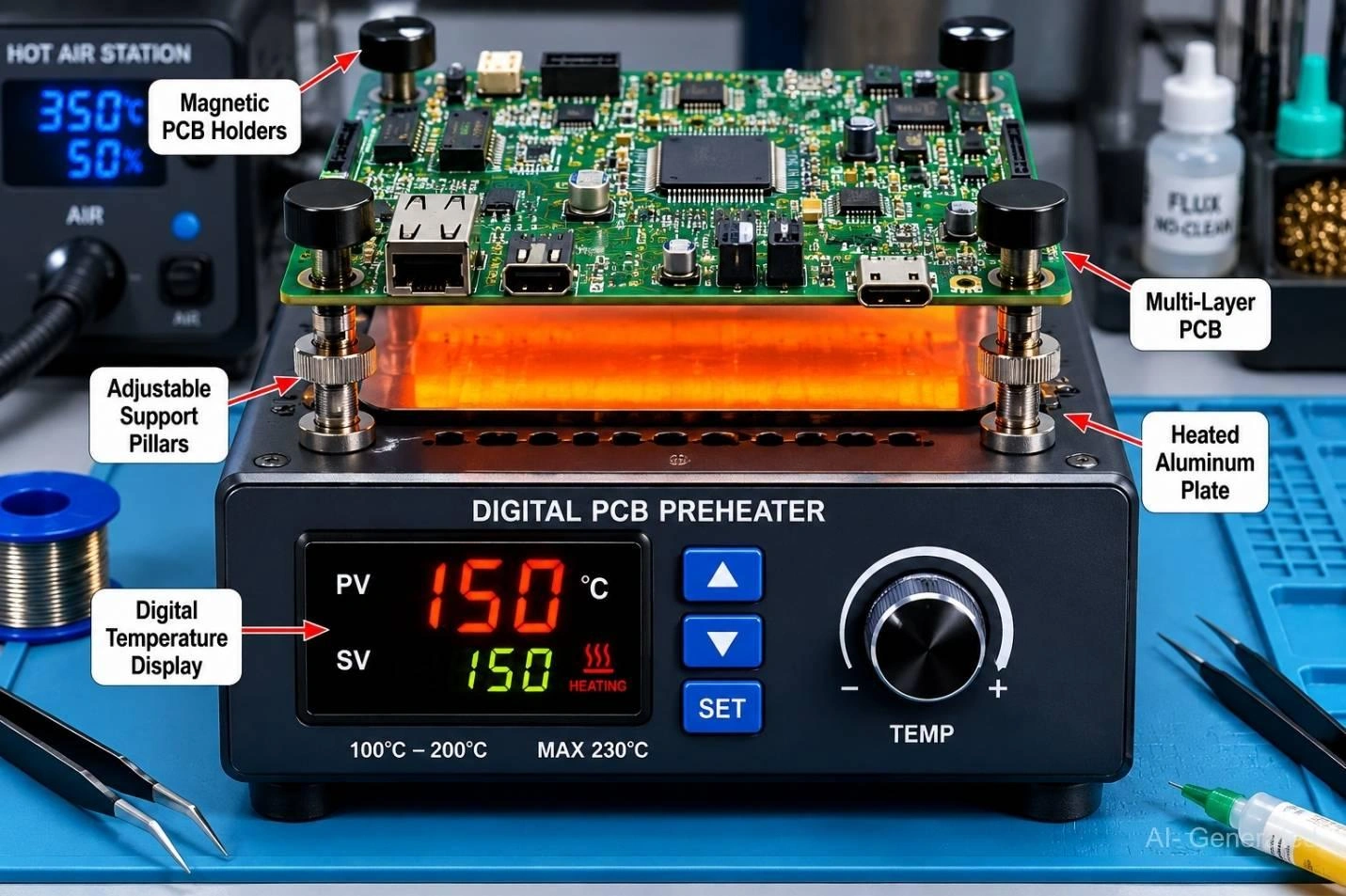 pcb preheater
