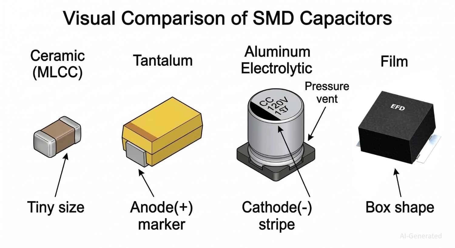 smd capacitors types