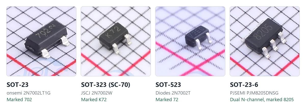 smd mosfet code 03 mosfet packages