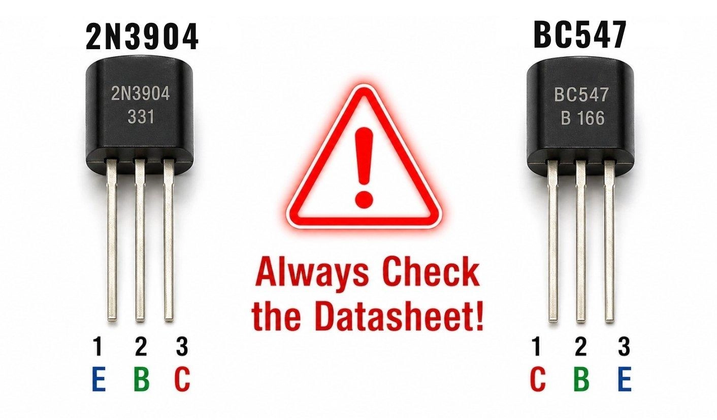 the TO 92 pinout trap