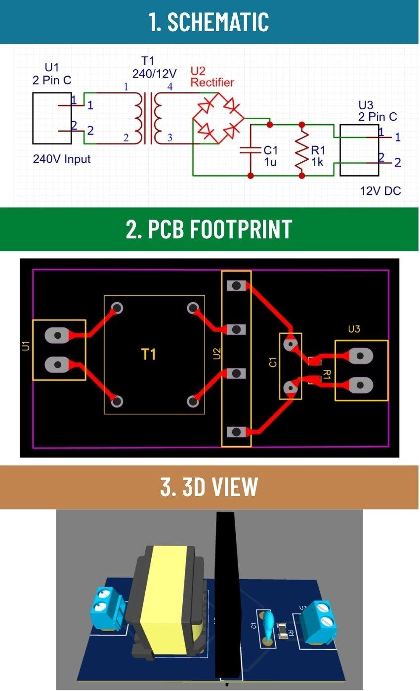 transformer symbol in pcb design