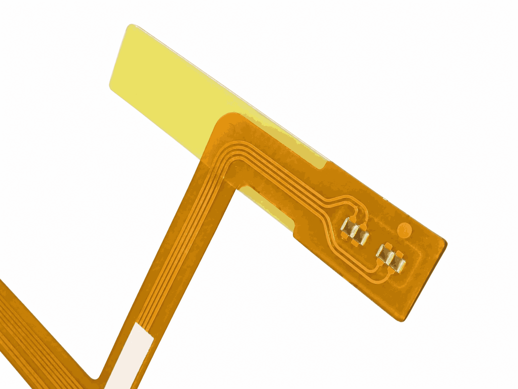 Flexible PCB with PI stiffener