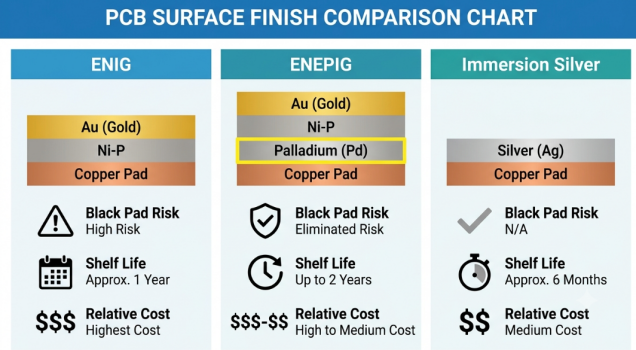 Preventing black pad3