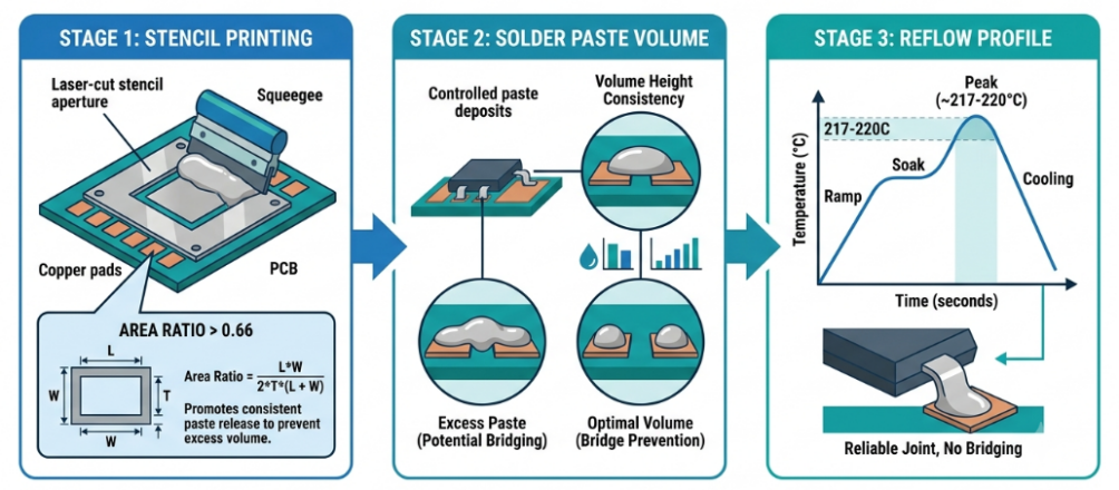 Solder bridges 2