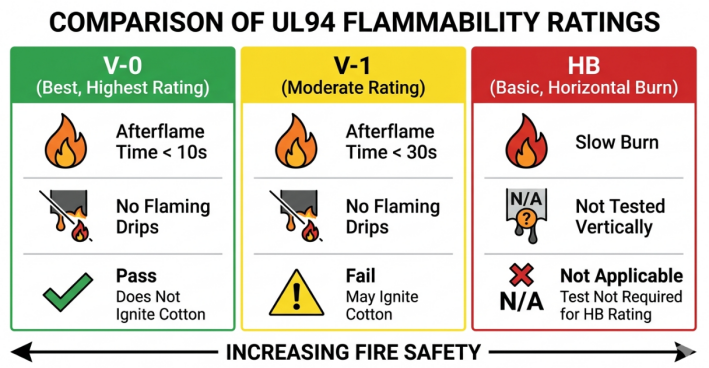 UL94 V0 3
