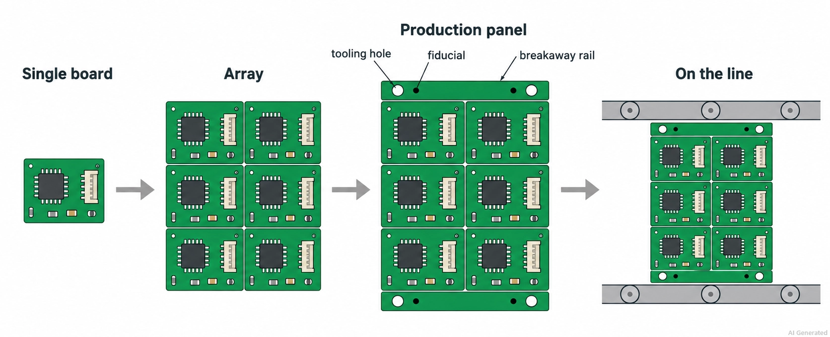 a board becoming a production panel