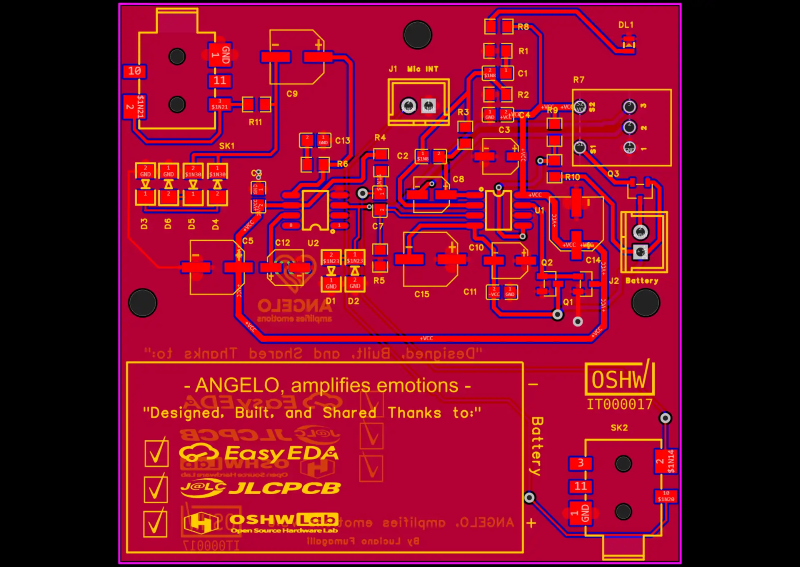 audio pcb design diagram