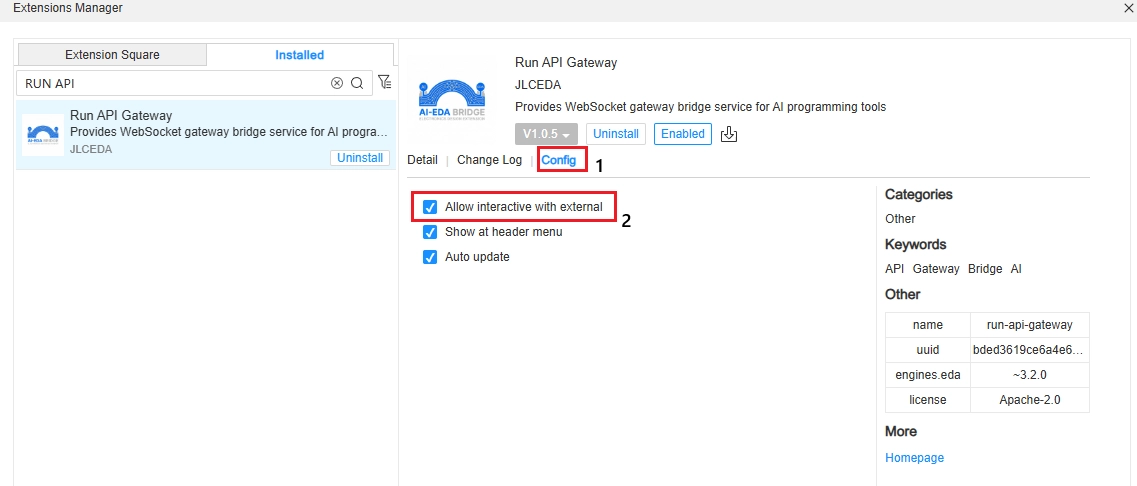 easyeda pro extension manager