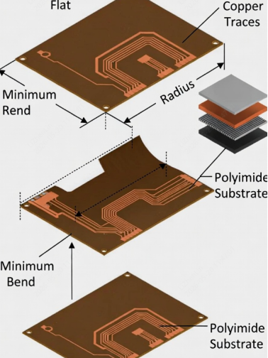 flex pcb structure