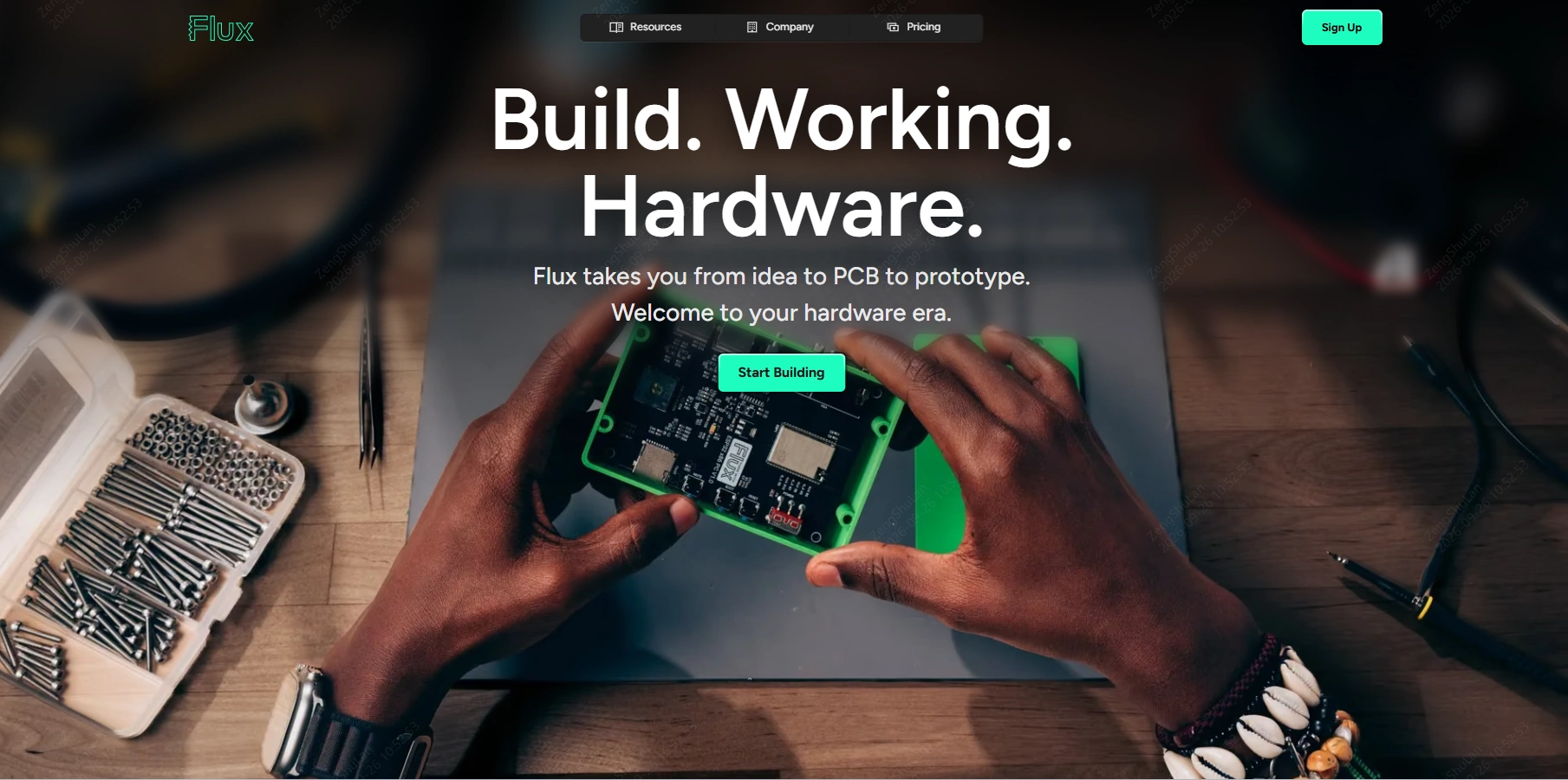 flux a browser based pcb design tool