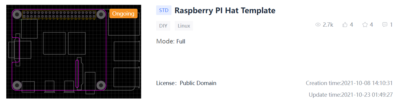 open source template for raspberry pi hat (2)