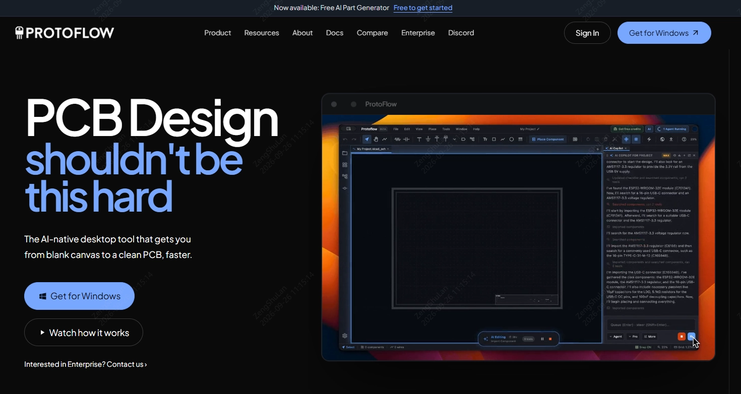 protoflow a desktop ai native eda tool