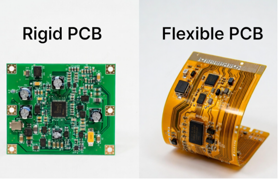 rigid pcb and flex pcb