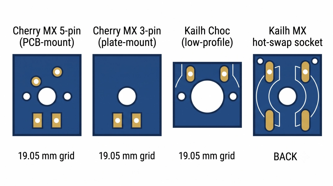 switch footprint comparison