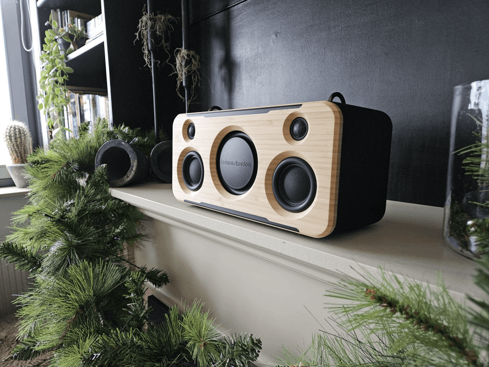 wooden speaker