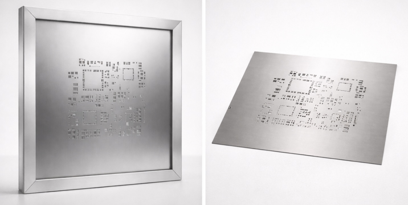 Framed and frameless PCB stencil