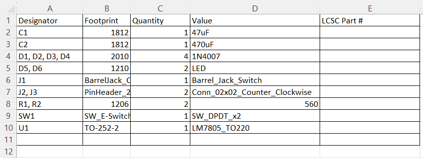 bom.csv from the fabrication toolkit